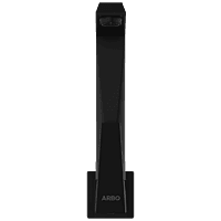 LV-MB-2008 Sink Cock With Swinging Spout With Wall Flange (Wall Mounted Model) (Matt Black)