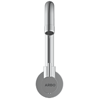 LX-1308 Sink Cock With Swinging Spout With Wall Flange (Wall Mounted Model)