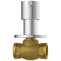 LX-1324 Concealed Stop Cock 20mm Body With Upper Part Set