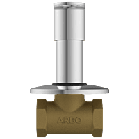 NE-1623 Concealed Stop Cock 15mm Body With Upper Part Set