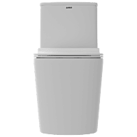 OPC-29212PP Lavish Siphonic One Piece Closet S Trap (12" Inch) With Soft Close Seat Cover With Hinges, Fixing Accessories Set and Accessories Set, Cistern Fittings