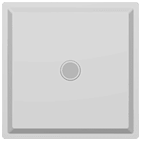 OS-03 Maze Overhead Shower 8" x 8" Inch