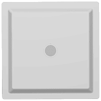 OS-11 Ultra Slim Overhead Shower 8" x 8" Inch