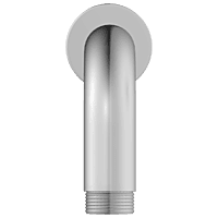 SHA-27 S.S. 304 Round Shape With 90° Bend For Wall Mounted Shower Arm With Wall Flange-15" Inch
