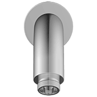 SHA-37 Round Shape With 45° Bend For Wall Mounted Shower Arm With Wall Flange 12" Inch