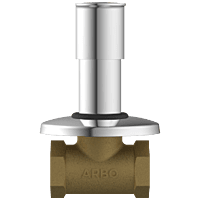 SL-2623 Concealed Stop Cock 15mm Body With Upper Part Set