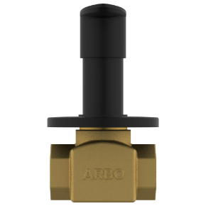 KA-MB-3125 Flush Valve 25mm Body With Upper Part Set (Matt Black)