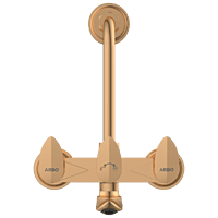 KA-RG-3120 Wall Mixer 2 In 1 With Connecting Legs With Wall Flange (Rose Gold)