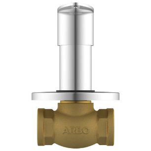 KA-3124 Concealed Stop Cock 20mm Body With Upper Part Set