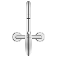 KA-3143 Single Lever Sink Mixer With Swinging Spout With Connecting Legs With Wall Flange (Wall Mounted Model)