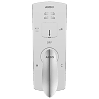 KA-3153 2 Inlet 3 Outlet High Flow Diverter Body With Upper Part Set