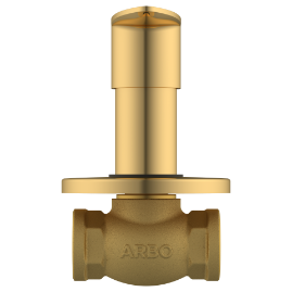 KA-GG-3124 Concealed Stop Cock 20mm Body With Upper Part Set (Gold)