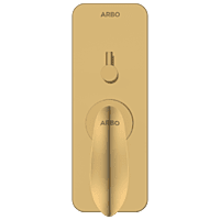 KA-GG-3152 High Flow Diverter Body With Upper Part Set (Gold)