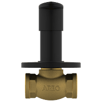 KA-MB-3124 Concealed Stop Cock 20mm Body With Upper Part Set (Matt Black)