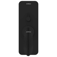 KA-MB-3152 High Flow Diverter Body With Upper Part Set (Matt Black)