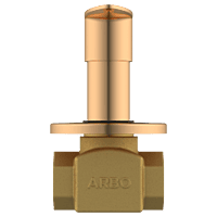 KA-RG-3125 Flush Valve 25mm Body With Upper Part Set (Rose Gold)