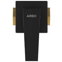 LV-MB-2025 Flush Valve 25mm Body With Upper Part Set (Matt Black)