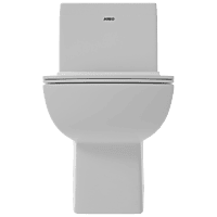 OPC-23111PP Solo Washdown One Piece Closet S Trap (9" Inch) With Soft Close Seat Cover, Hinges, Fixing Accessories Set and Accessories Set, Cistern Fittings