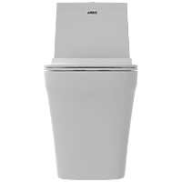 OPC-30121PP Neo Washdown One Piece Closet P Trap With Soft Close Seat Cover With Hinges, Fixing Accessories Set and Accessories Set, Cistern Fittings