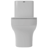 OPC-30211UF Lavish Siphonic One Piece Closet S Trap (9" Inch) With UF Soft Close Seat Cover With Hinges, Fixing Accessories Set and Accessories Set, Cistern Fittings