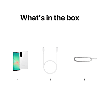 SAMSUNG Galaxy A26 5G (Awesome White, 128 GB)  (6 GB RAM)