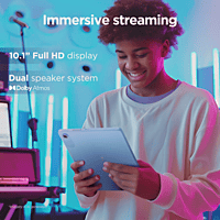 Lenovo Tab 25.65 cm (10.1 inch) Wi-Fi + Cellular Tablet, 4 GB RAM, 64 GB, Blue, ZAEJ0054IN (2025)