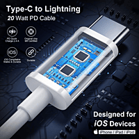 T802 PD20W Type-c to Lightning