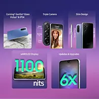 Samsung Galaxy F17 5G (Voilet Pop, 128 GB)  (4 GB RAM)