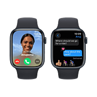 MR9A3HN/A Series-9 GPS 45MM Midnight Watch