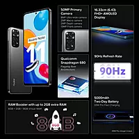 Redmi Note 11 4+64 Space Black