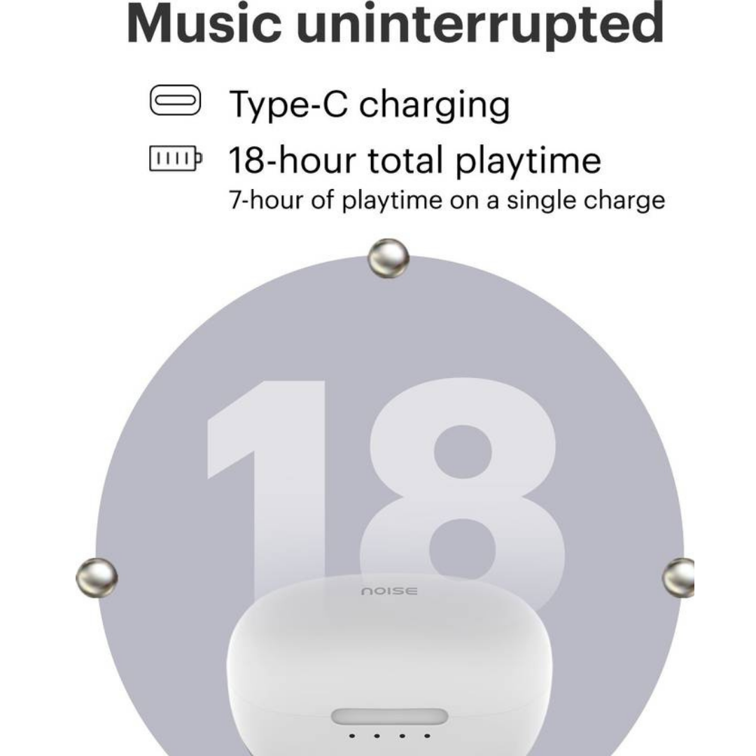 Noise Beads Pearl white