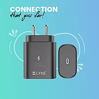 Lyne Chamber 22c  (25W PD Charger with Type-C to C Cable) | Startup-5