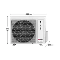 Hitachi 2026 Model 1.5 Ton 5 Star Split Inverter AC (RAS.V518PCDIBT1, RAC.518WCDIE, White)