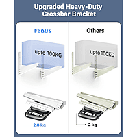 Heavy Duty Air Conditioner Outdoor AC Stand, Outdoor Unit AC wall Mounting Bracket Stand for 1 Ton, 1.5 Ton, 2 Ton AC,