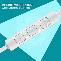 boAt Bassheads 55 Wired Earphones (White)
