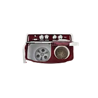 LG 8 Kg Semi Automatic Washing Machine with Roller Jet Pulsator, Wind Jet Dry, Burgundy, 5 Star