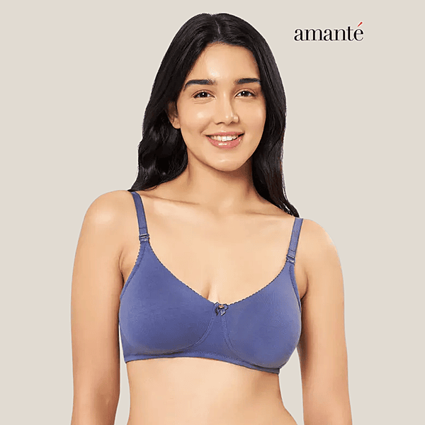Amante All Day Comfort Non padded And Non wired Bra 78101