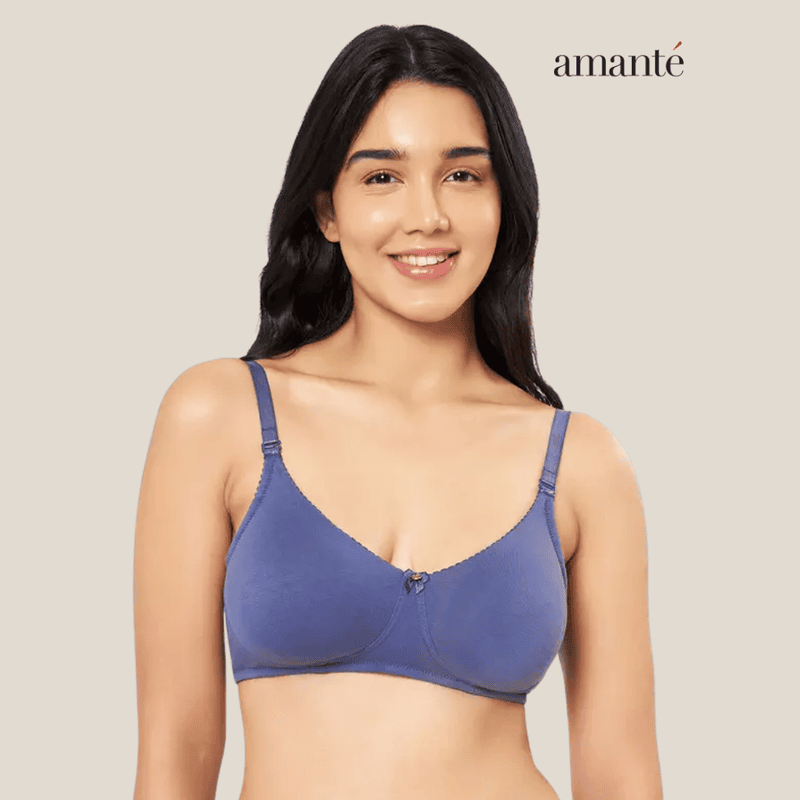Amante All Day Comfort Non padded And Non wired Bra  78101