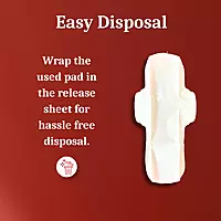Corn Starch Based Sanitary Pads (L) ( Pack Of 15 Pads )