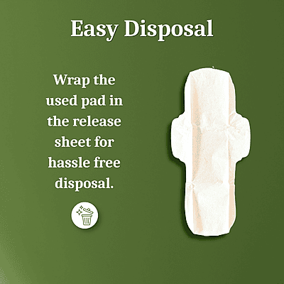 Corn Starch Based Sanitary Pads ( XXL ) ( Pack Of 15 Pads)