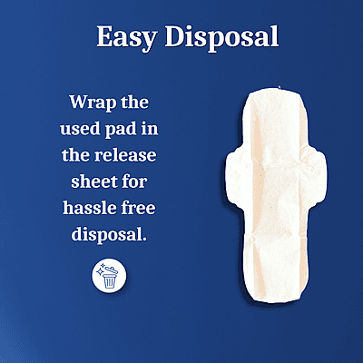 Corn Starch Based Sanitary Pads ( XL ) ( Pack Of 15 Pads)