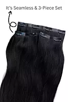 Seamless | 3-Piece Set | Clip-In Volumizers