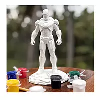 Metal Armor Hero Statue