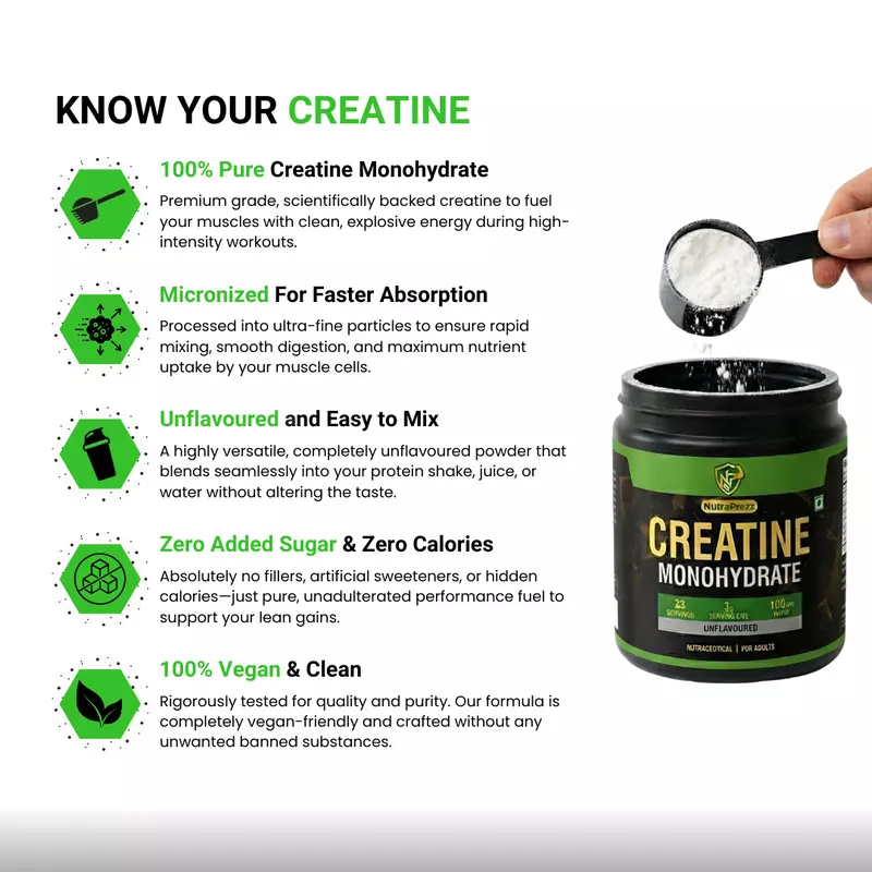 Creatine Monohydrate 100g