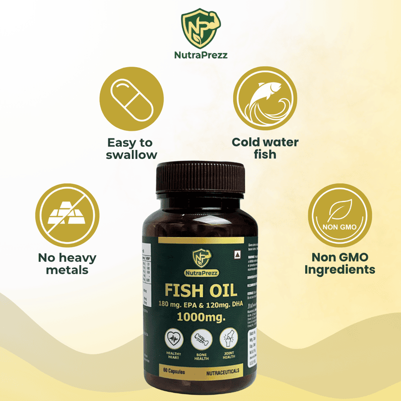Fish Oil 1000mg 60 Capsules