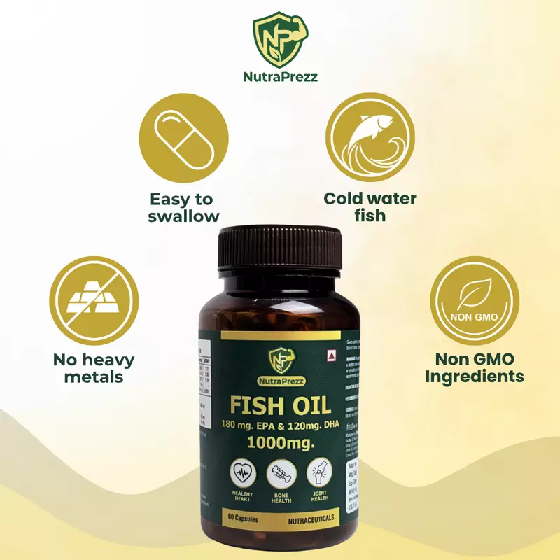 Fish Oil 1000mg 60 Capsules