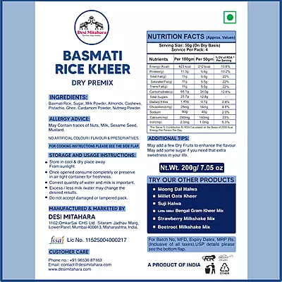 Basmati Rice Kheer
