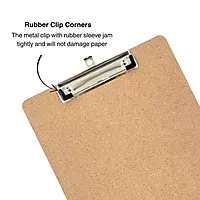 Pack of 2 A4 Wooden Clipboards – Portrait & Landscape Orientation