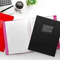 A4 Red Flexible Cover 150 Pocket Display Book
