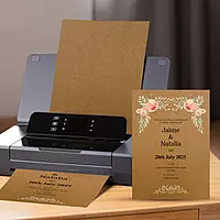 Pack of 10 A4 240gsm Kraft Card Sheets